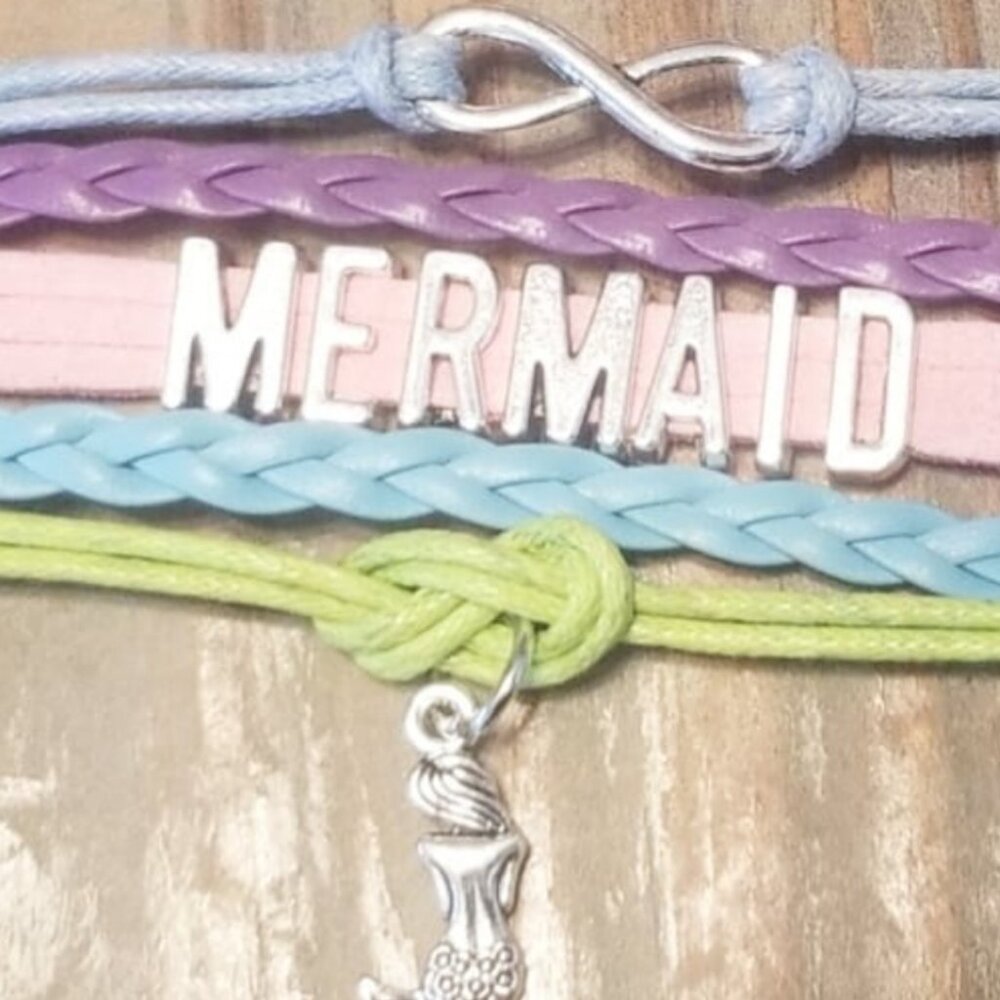 Live Free Mermaid Bracelets